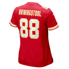 NFL Jake Briningstool Kansas City Chiefs Women's Team Game Jersey - Red