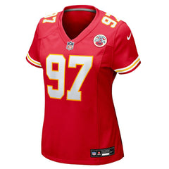 NFL Ashton Gillotte Kansas City Chiefs Women's Team Game Jersey - Red