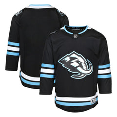 NHL Utah Mammoth Youth Home Premier Jersey - Black