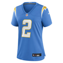 NFL Elijah Molden Los Angeles Chargers Women's Team Game Jersey - Powder Blue
