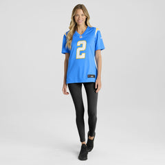 NFL Elijah Molden Los Angeles Chargers Women's Team Game Jersey - Powder Blue