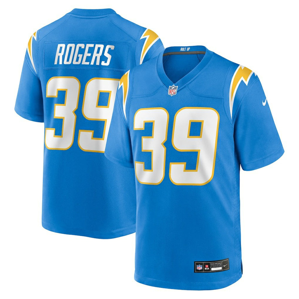 NFL Eric Rogers Los Angeles Chargers Team Game Jersey - Powder Blue