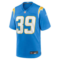 NFL Eric Rogers Los Angeles Chargers Team Game Jersey - Powder Blue