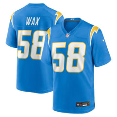 NFL Marlowe Wax Los Angeles Chargers Team Game Jersey - Powder Blue