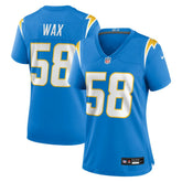 NFL Marlowe Wax Los Angeles Chargers Women's Team Game Jersey - Powder Blue