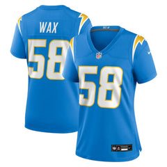 NFL Marlowe Wax Los Angeles Chargers Women's Team Game Jersey - Powder Blue