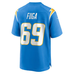 NFL Josh Fuga Los Angeles Chargers Team Game Jersey - Powder Blue
