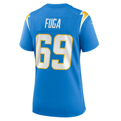 NFL Josh Fuga Los Angeles Chargers Women's Team Game Jersey - Powder Blue