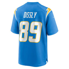 NFL Will Dissly Los Angeles Chargers Team Game Jersey - Powder Blue