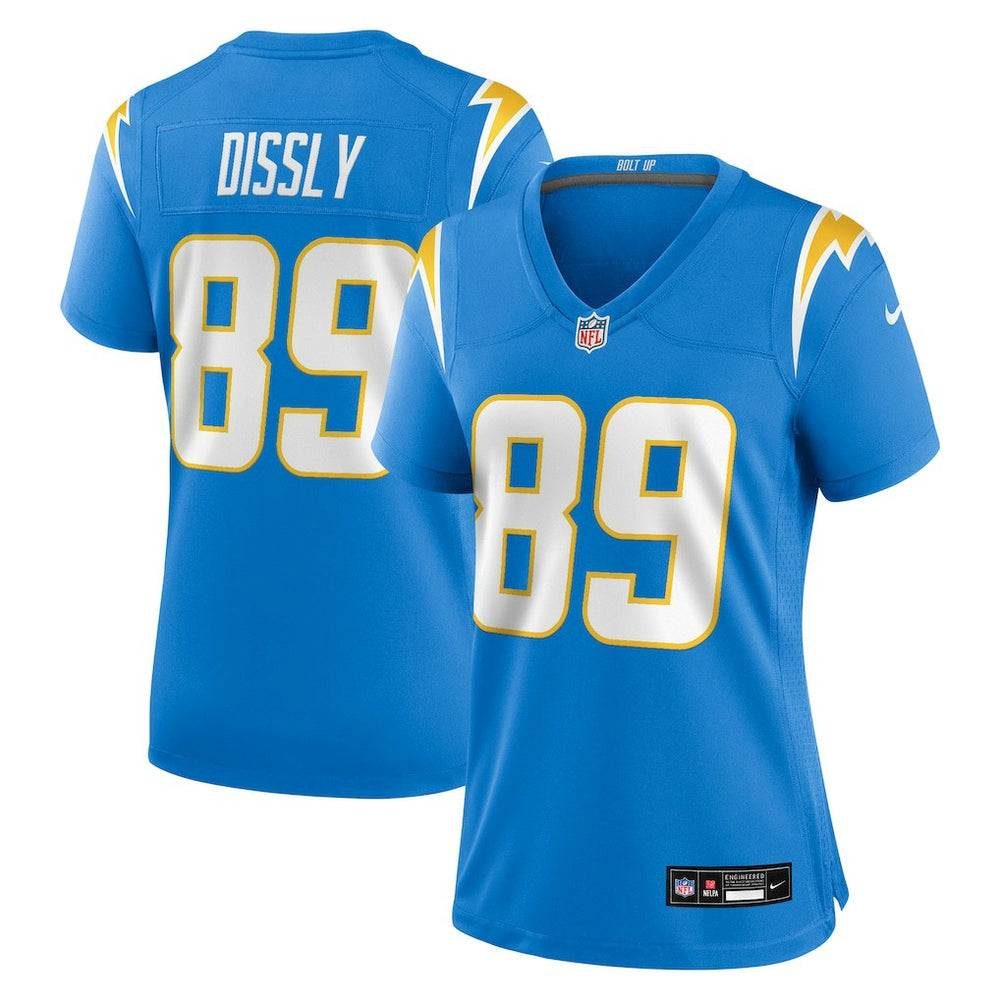 NFL Will Dissly Los Angeles Chargers Women's Team Game Jersey - Powder Blue