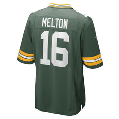 NFL Bo Melton Green Bay Packers Team Game Jersey - Green