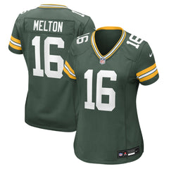 NFL Bo Melton Green Bay Packers Women's Team Game Jersey - Green