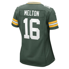 NFL Bo Melton Green Bay Packers Women's Team Game Jersey - Green