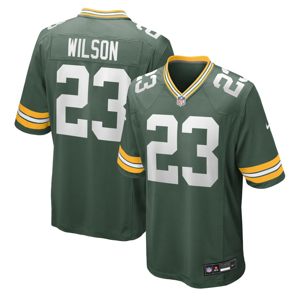 NFL Emanuel Wilson Green Bay Packers Team Game Jersey - Green