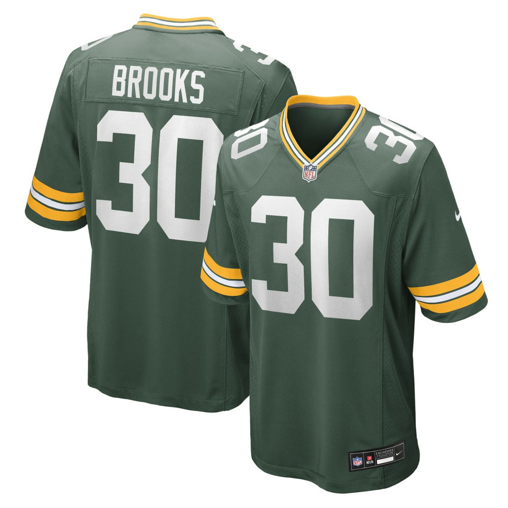 NFL Chris Brooks Green Bay Packers Team Game Jersey - Green