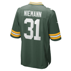 NFL Nick Niemann Green Bay Packers Team Game Jersey - Green