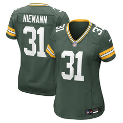 NFL Nick Niemann Green Bay Packers Women's Team Game Jersey - Green