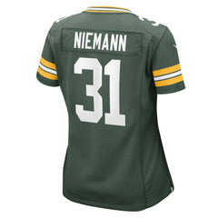 NFL Nick Niemann Green Bay Packers Women's Team Game Jersey - Green