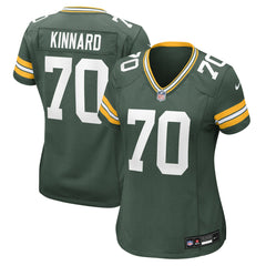 NFL Darian Kinnard Green Bay Packers Women's Team Game Jersey - Green
