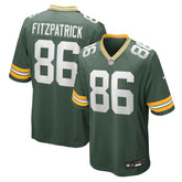 NFL John FitzPatrick Green Bay Packers Team Game Jersey - Green