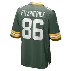 NFL John FitzPatrick Green Bay Packers Team Game Jersey - Green