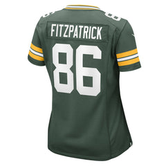 NFL John FitzPatrick Green Bay Packers Women's Team Game Jersey - Green