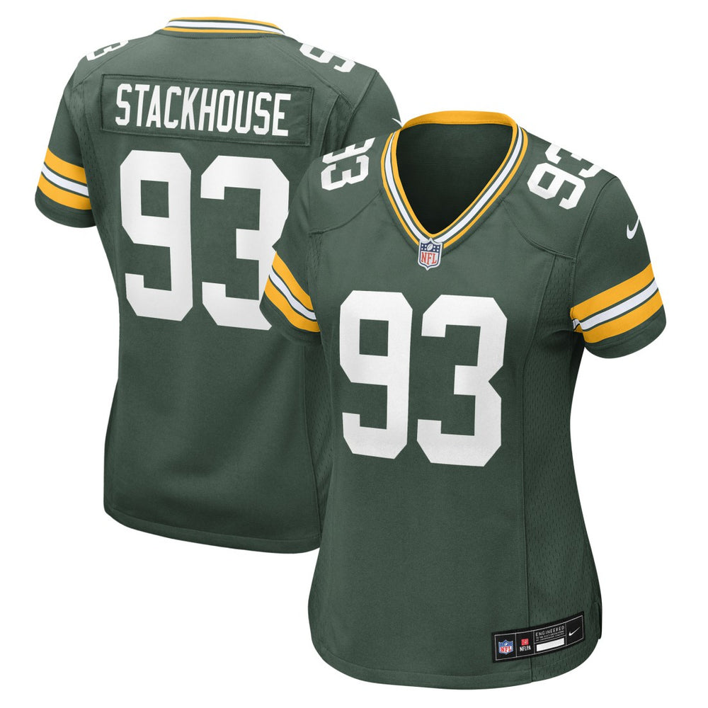 NFL Nazir Stackhouse Green Bay Packers Women's Team Game Jersey - Green