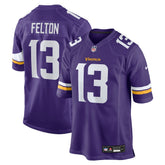 NFL Tai Felton Minnesota Vikings Team Game Jersey - Purple
