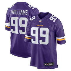 NFL Elijah Williams Minnesota Vikings Team Game Jersey - Purple