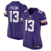 NFL Tai Felton Minnesota Vikings Women's Team Game Jersey - Purple