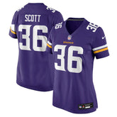 NFL Zavier Scott Minnesota Vikings Women's Team Game Jersey - Purple