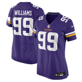 NFL Elijah Williams Minnesota Vikings Women's Team Game Jersey - Purple