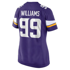 NFL Elijah Williams Minnesota Vikings Women's Team Game Jersey - Purple