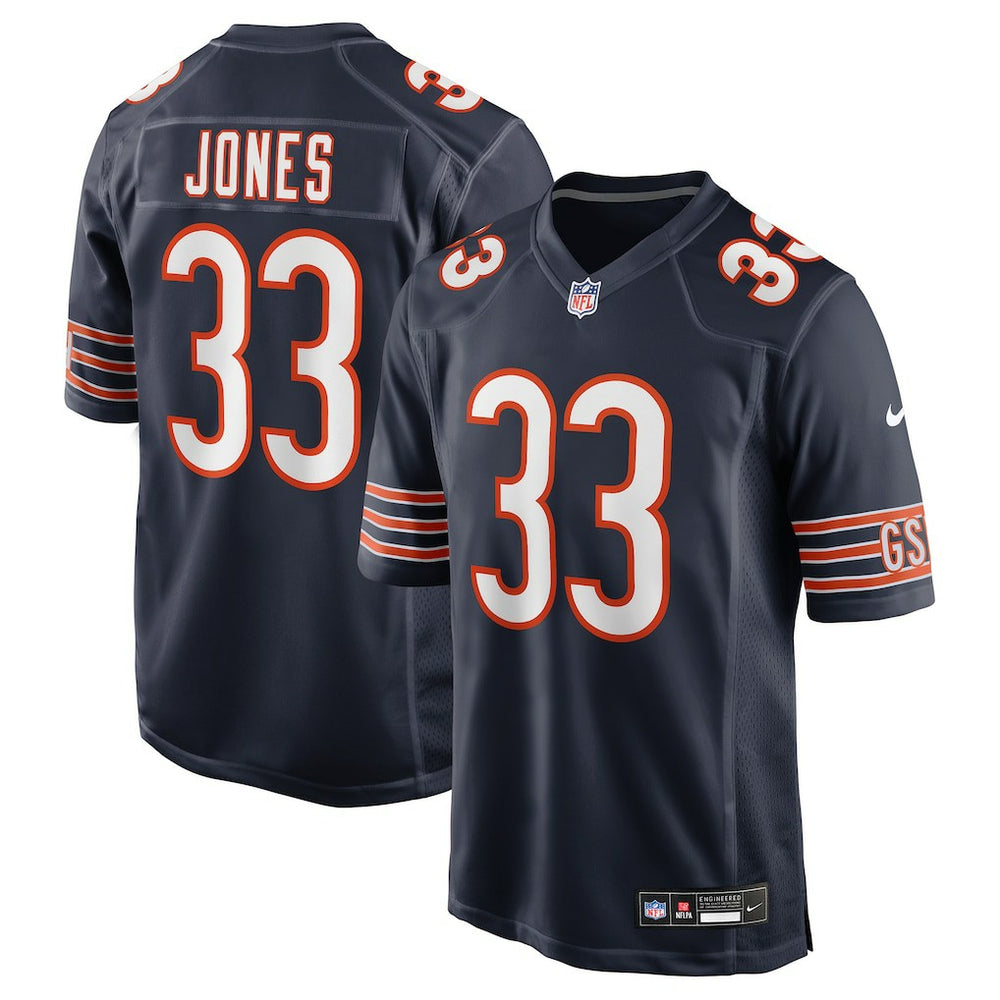 Jaylon Jones Chicago Bears Team Game Jersey Navy
