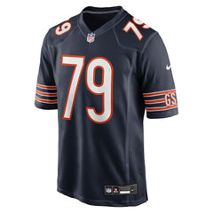 NFL Theo Benedet Chicago Bears Team Game Jersey - Navy