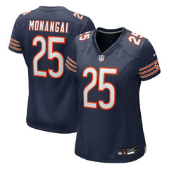 NFL Kyle Monangai Chicago Bears Women's Team Game Jersey - Navy