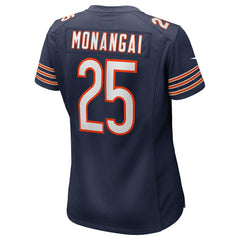 NFL Kyle Monangai Chicago Bears Women's Team Game Jersey - Navy