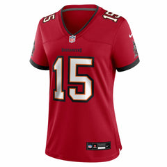 NFL Tez Johnson Tampa Bay Buccaneers Women's Team Game Jersey - Red