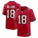 NFL Josh Williams Tampa Bay Buccaneers Team Game Jersey - Red