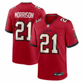 NFL Benjamin Morrison Tampa Bay Buccaneers Team Game Jersey - Red