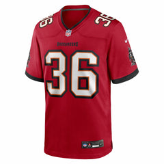 NFL JJ Roberts Tampa Bay Buccaneers Team Game Jersey - Red