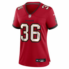 NFL JJ Roberts Tampa Bay Buccaneers Women's Team Game Jersey - Red