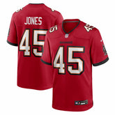 NFL Deion Jones Tampa Bay Buccaneers Team Game Jersey - Red