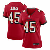 NFL Deion Jones Tampa Bay Buccaneers Women's Team Game Jersey - Red