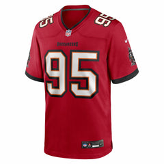 NFL Elijah Roberts Tampa Bay Buccaneers Team Game Jersey - Red