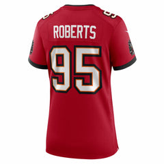 NFL Elijah Roberts Tampa Bay Buccaneers Women's Team Game Jersey - Red