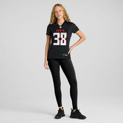 NFL Nathan Carter Atlanta Falcons Women's Team Game Jersey - Black