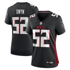 NFL Jovaughn Gwyn Atlanta Falcons Women's Team Game Jersey - Black