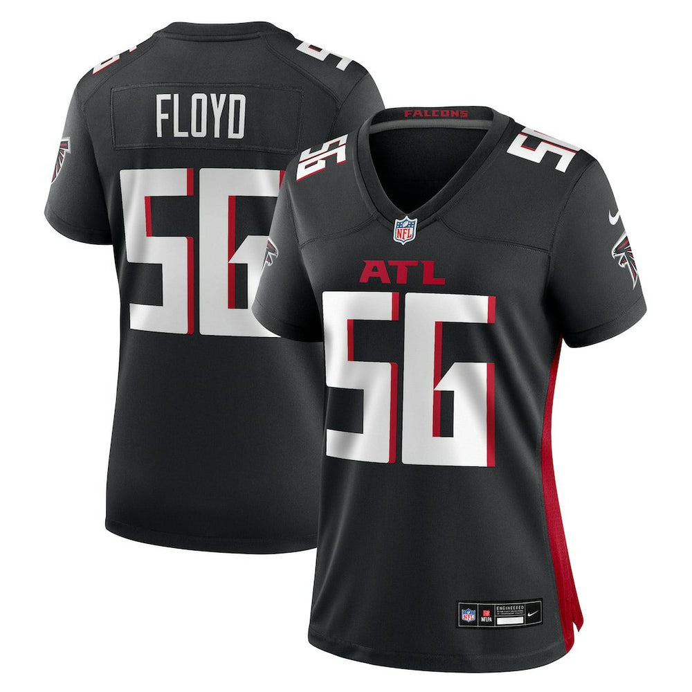 NFL Leonard Floyd Atlanta Falcons Women's Team Game Jersey - Black