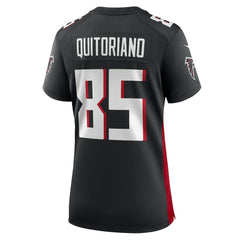 NFL Teagan Quitoriano Atlanta Falcons Women's Team Game Jersey - Black